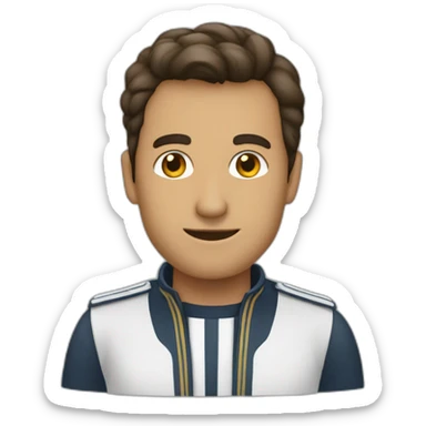 Timido alegre sonrojado avergonzado coqueta sticker