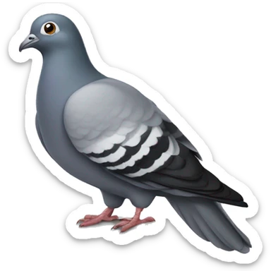 pigeon étonné sticker