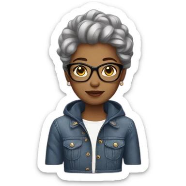 fashion designer sticker