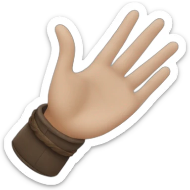 hand raised katniss everdeen sticker