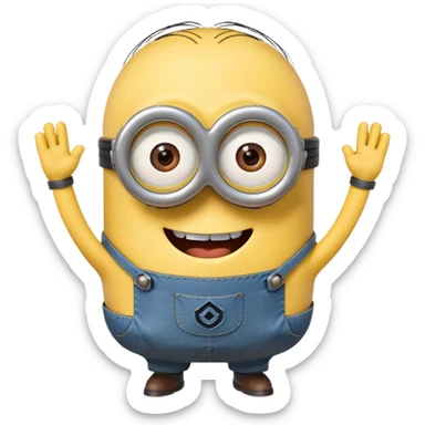 Minion sticker