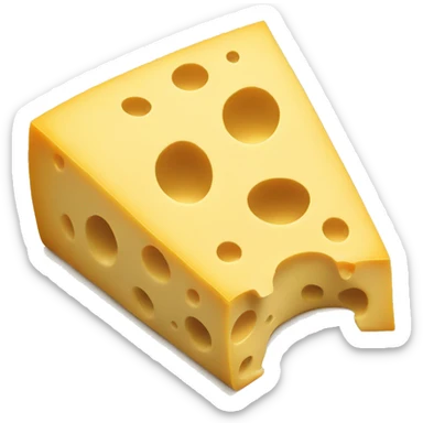 Cheese stretching sticker