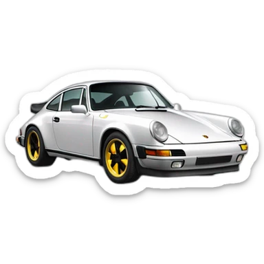 Porshe 911 sticker