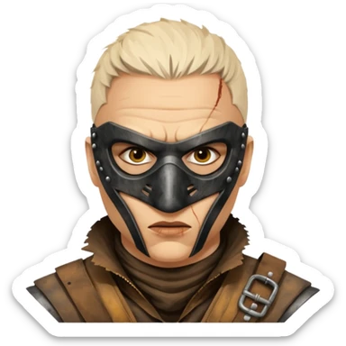 mad max fury road bad guy  sticker