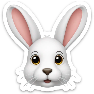 Conejo malo sticker