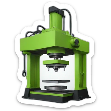 hydraulic press sticker