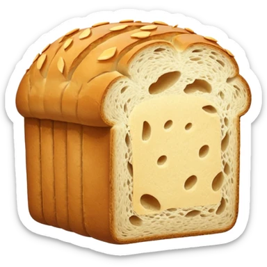 a loaf of bread sticker