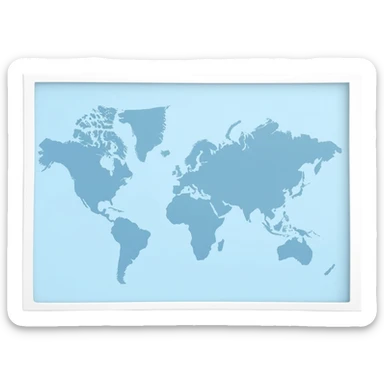 World on Paper sticker