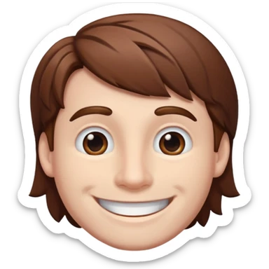 Make a emojis of mr beast face same to same real face  and make a cartoon type with just a face  sticker
