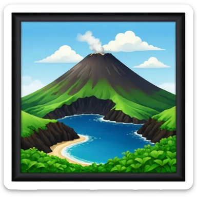 azores island sticker