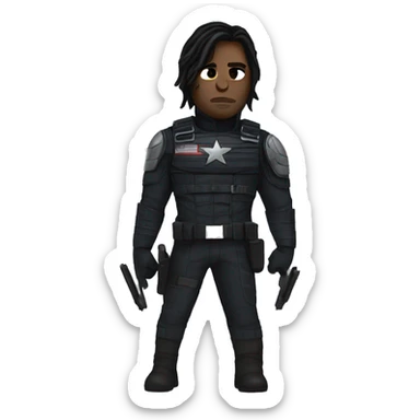 the winter soldier sticker