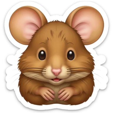 field mouse sticker
