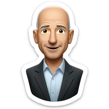 Jeff bezos sticker