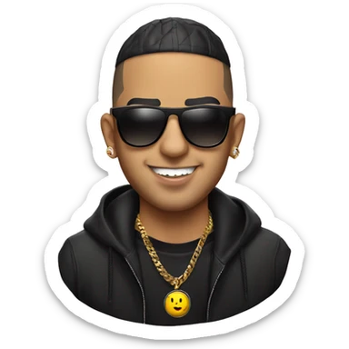 Puerto Rican rapper and singer Bad Bunny
 sticker