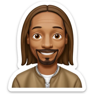 Mugshot of Snoop Dogg sticker