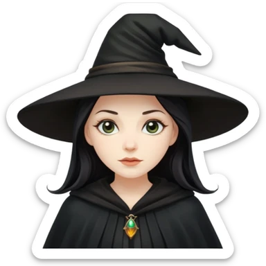 Familiar,Witch sticker
