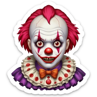 Hunt Showdown clown sticker