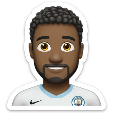 man city football club sticker