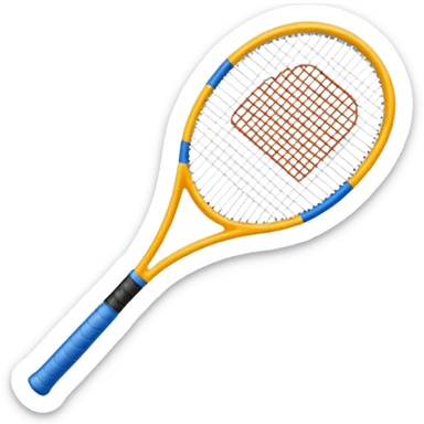 Tennis-Racket Animals sticker