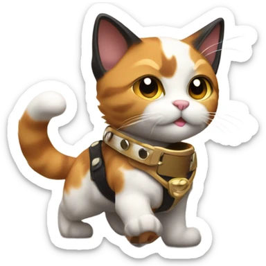 Calico wrestling champion  sticker