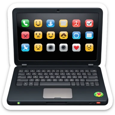 90's laptop sticker