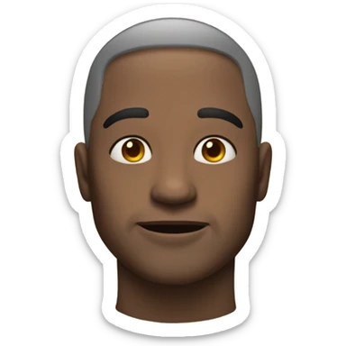 intimate male portrait indoors sticker