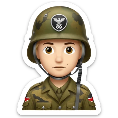 german WWII Fallschirmjäger sticker