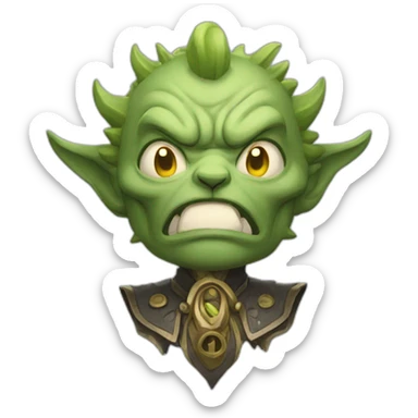 Mewing final boss  sticker