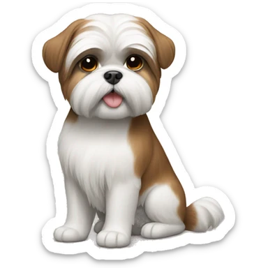 Shi tzu sticker