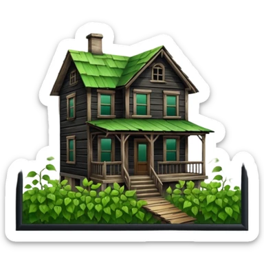 Abandoned House sticker