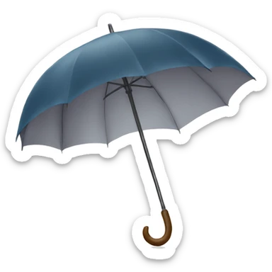 Umbrella happy website user sticker