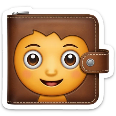 Wallet sticker