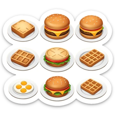 set meal sticker