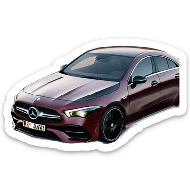Mercedes cla 45s 2023 sticker