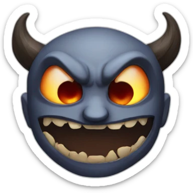 The demon sticker