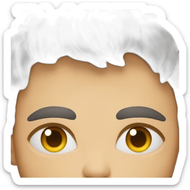 Super énervé  les yeux avec beaucoup de vain sticker