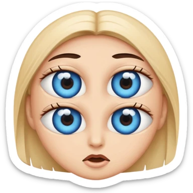 eyes without fase sticker