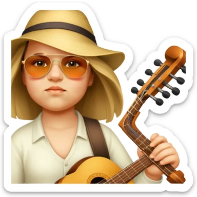 Meraca Musician sticker