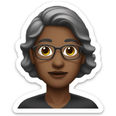 Gran rosa negra sticker