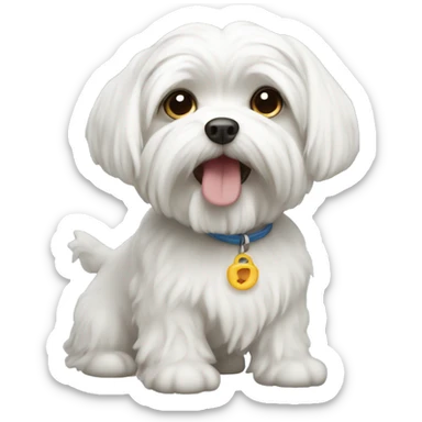 Maltese sticker