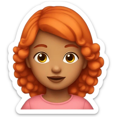 Paprika baby girl sticker