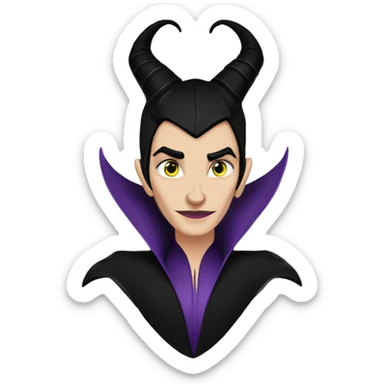 maleficent sticker