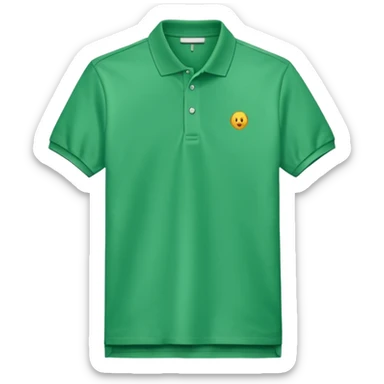 green polo tshirt sticker
