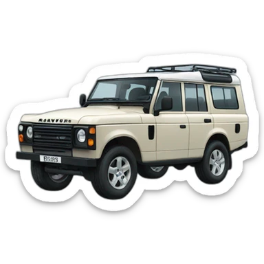 Rangrover sticker