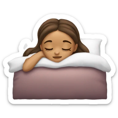 Ariana Grande sleeping sticker