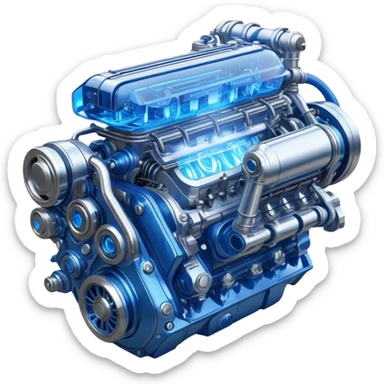 sorayama plasma engine fire sticker