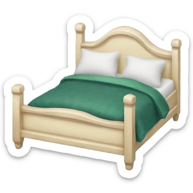 Christmas bed sticker