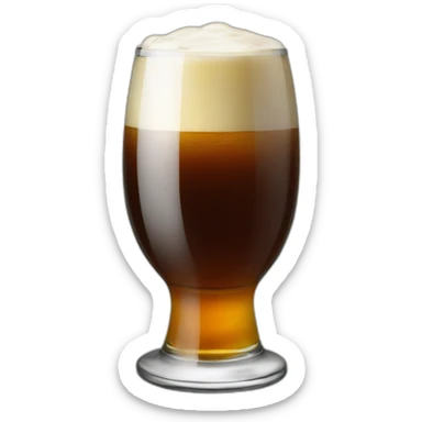 fernet branca pint glass sticker