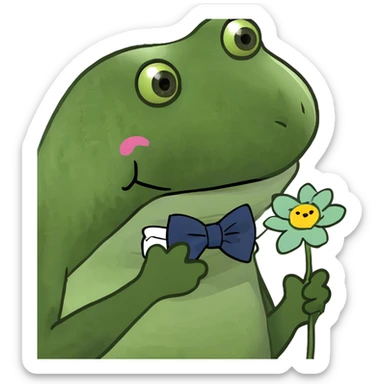 Black man kissing brunette long hair woman sticker