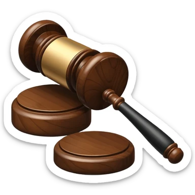 Gavel sticker